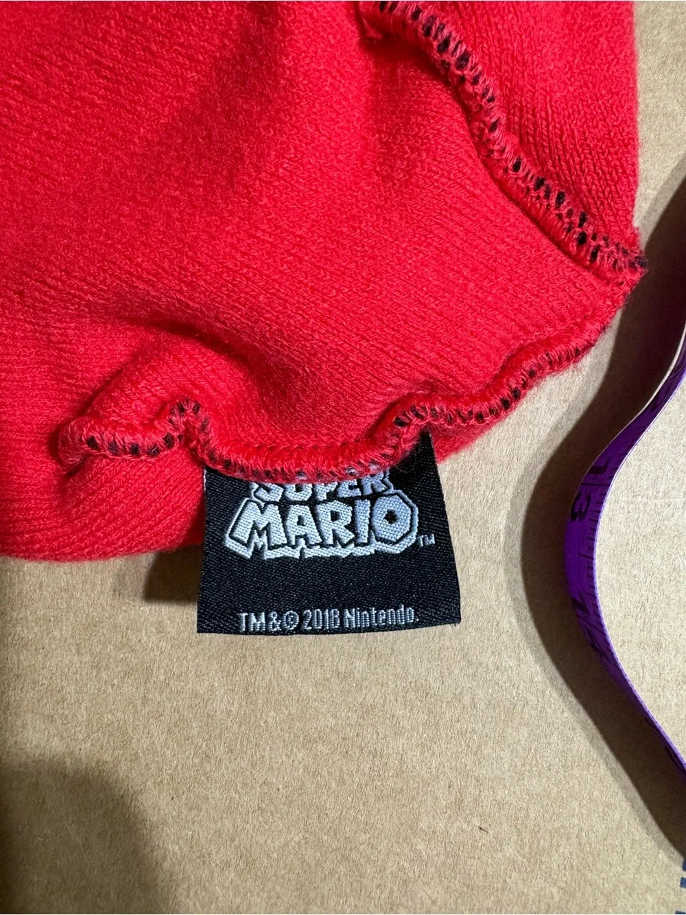 Nintendo Red Super Mario beanie